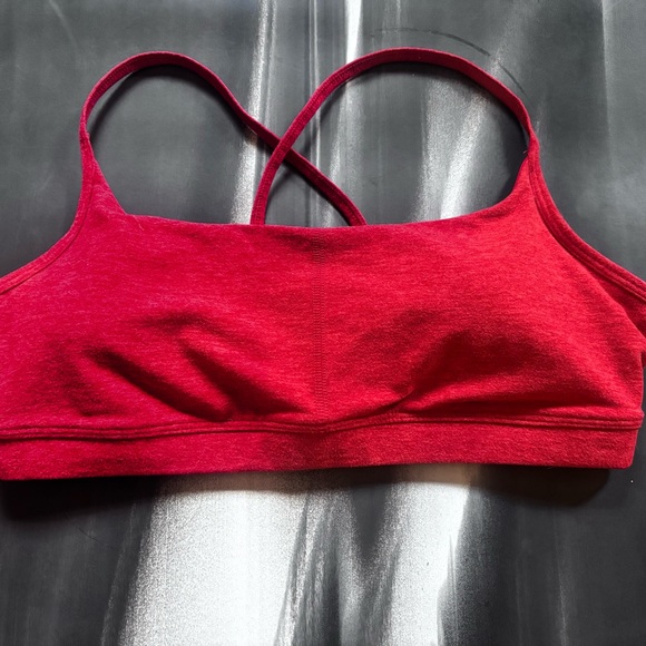 Fabletics Red High-Waist Leggings and bra set - Picture 5 of 9